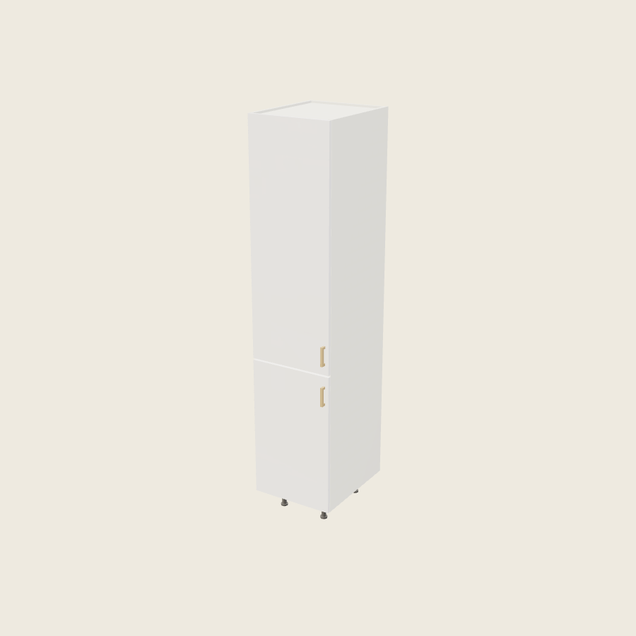 Palermo Gloss White Tall Vanity Utility Cabinet - VT1884 — 2020 catalog rendering; left-hand arrangement shown; finish and installed options are illustrative