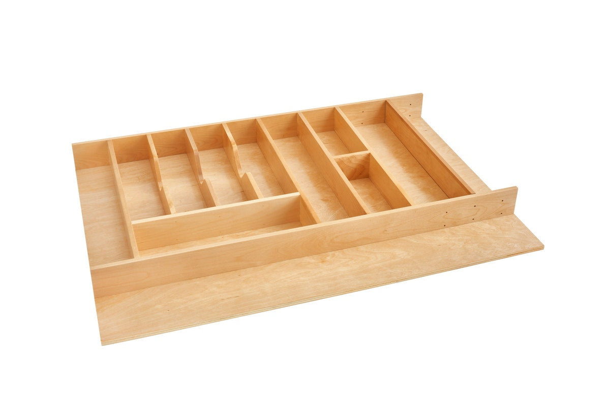 r048 | 4WUTCT-36SH-1 | Trimmable Utensil & Cutlery Organizer Drawer Insert (33-1/4" Max to 21-5/16" Min)