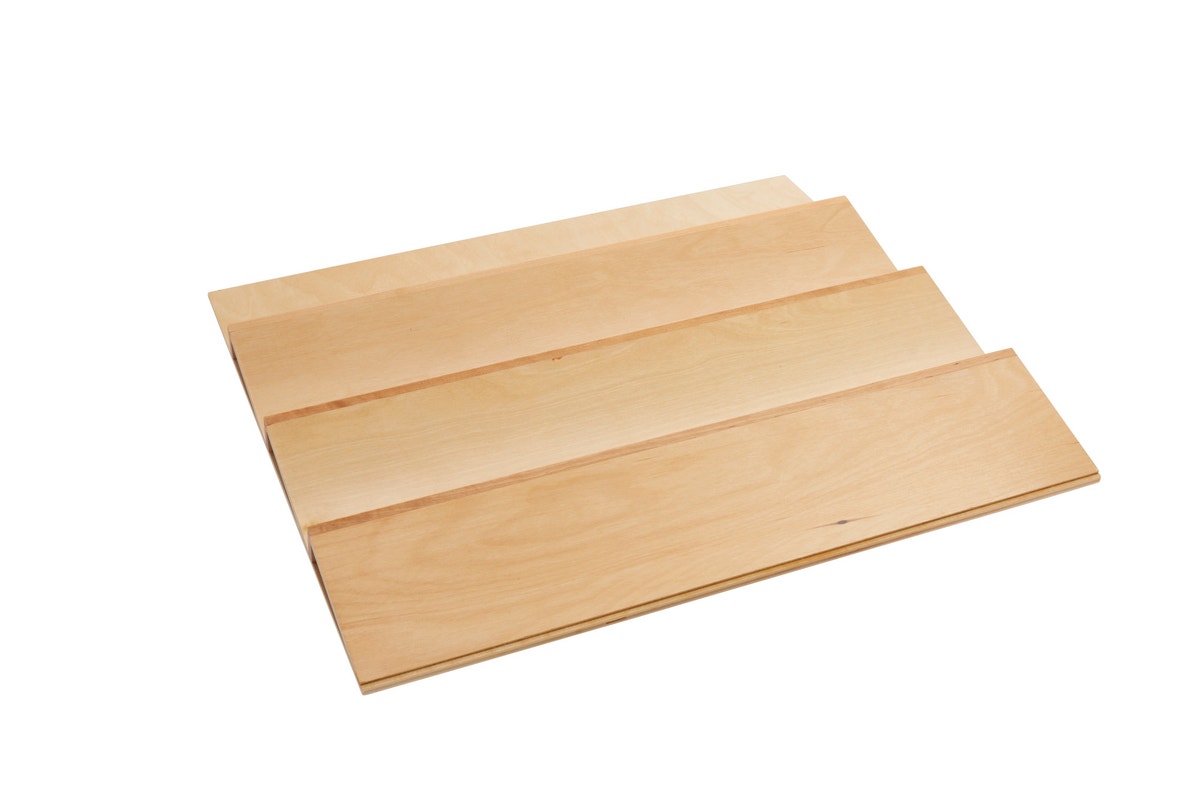 r038 | 4SDI-24 | Trimmable Wood Spice Drawer Insert (22" Max to 3" Min)