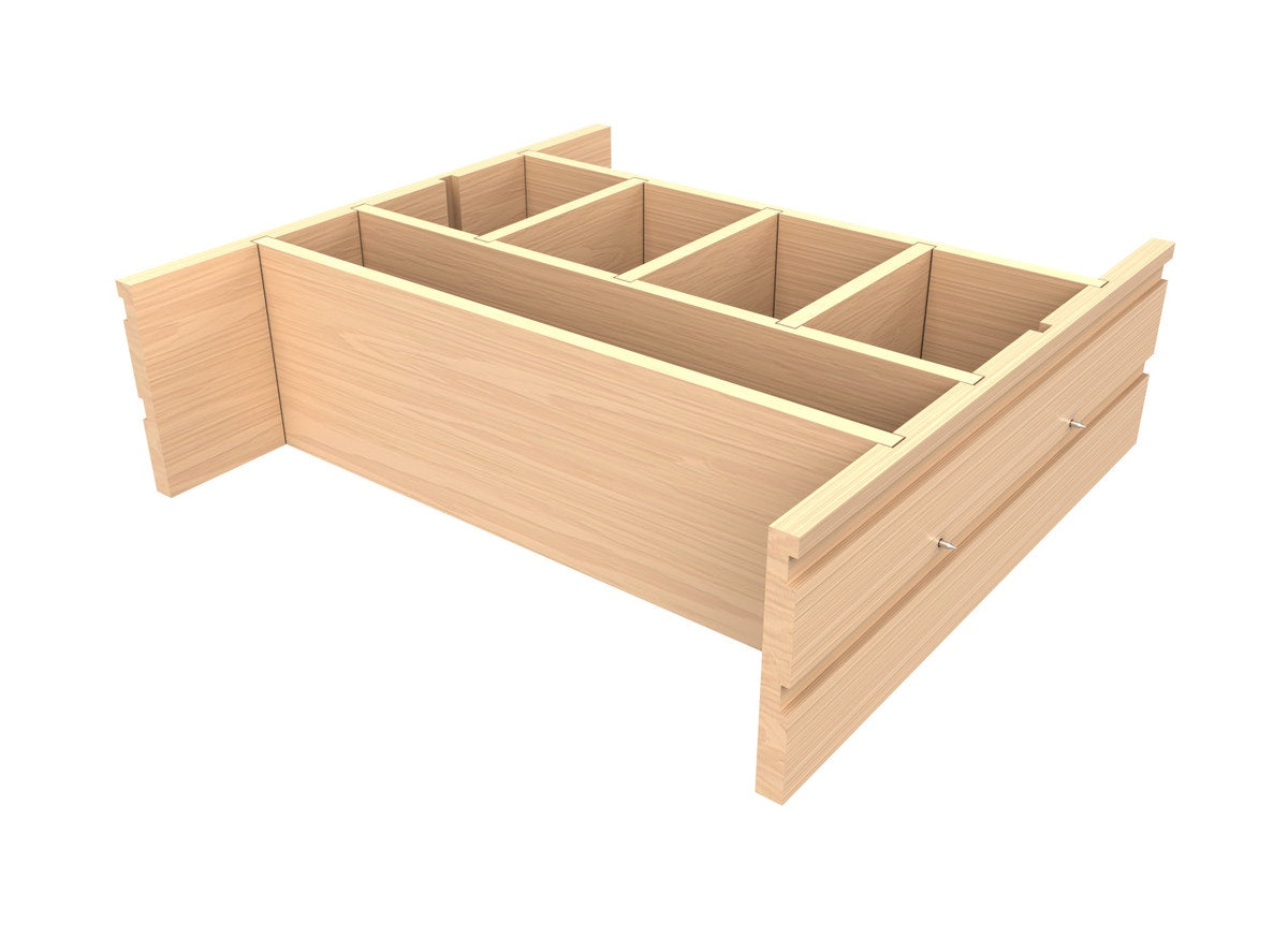 r041 | 4WDIV-24-1 | Deep Drawer Divider System (24"W Base)