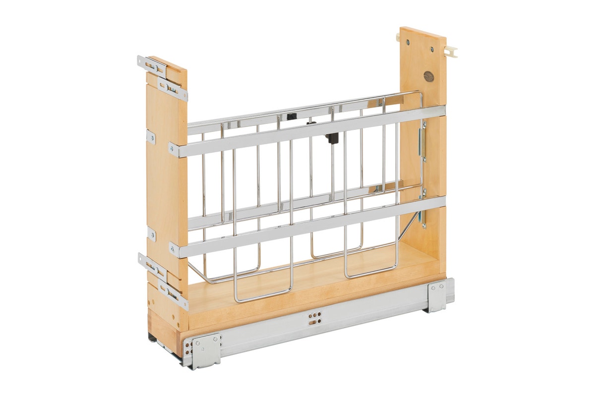 r011 | 447-BCSC-5C | Base Tray Divider Pullout w/ Blum Soft Close (Fits 9" Full Height Door Base)