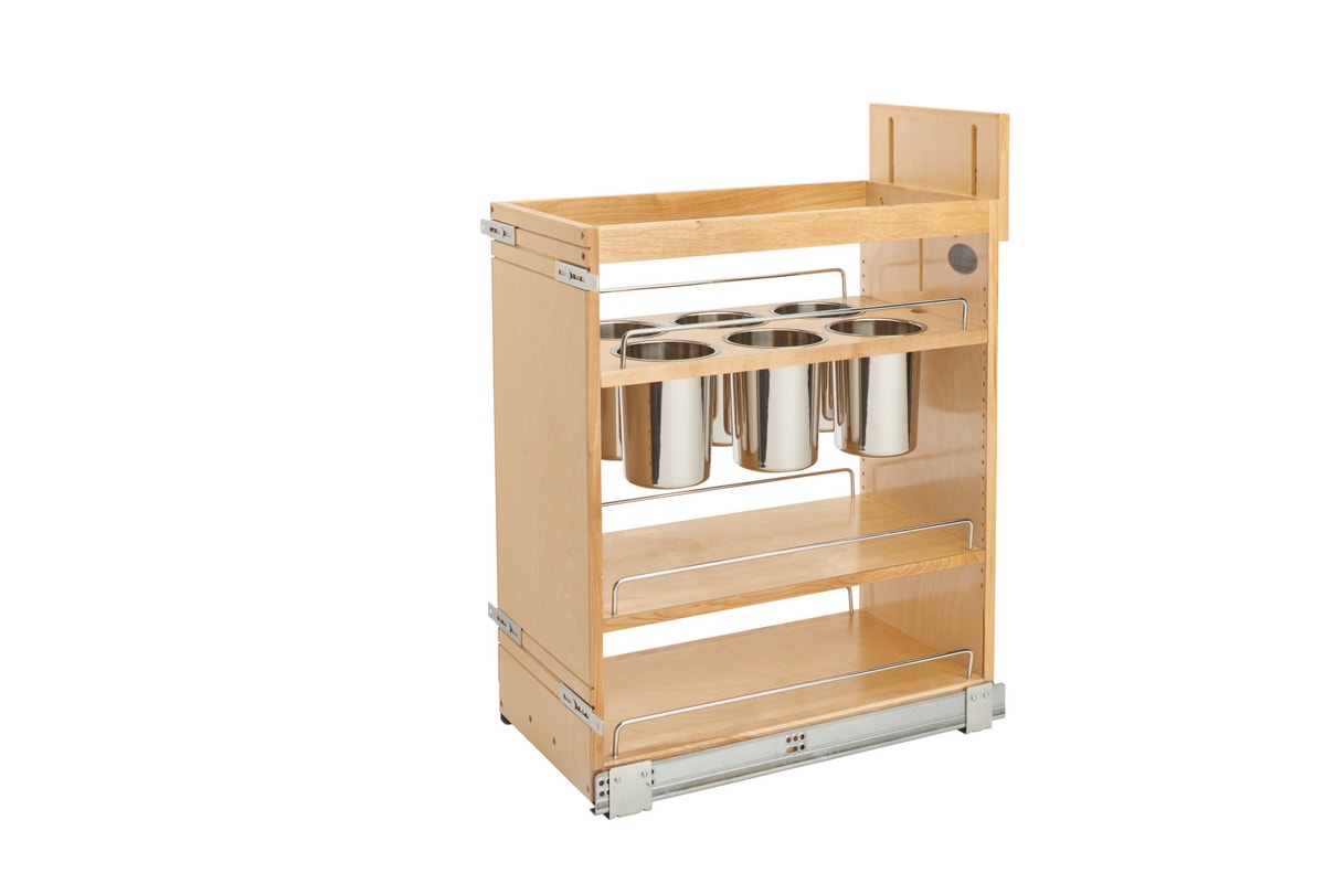 r021 | 448UT-BCSC-11C | Base Cabinet Utility Pullout Organizer (Fits 15" Full Height Door Base)