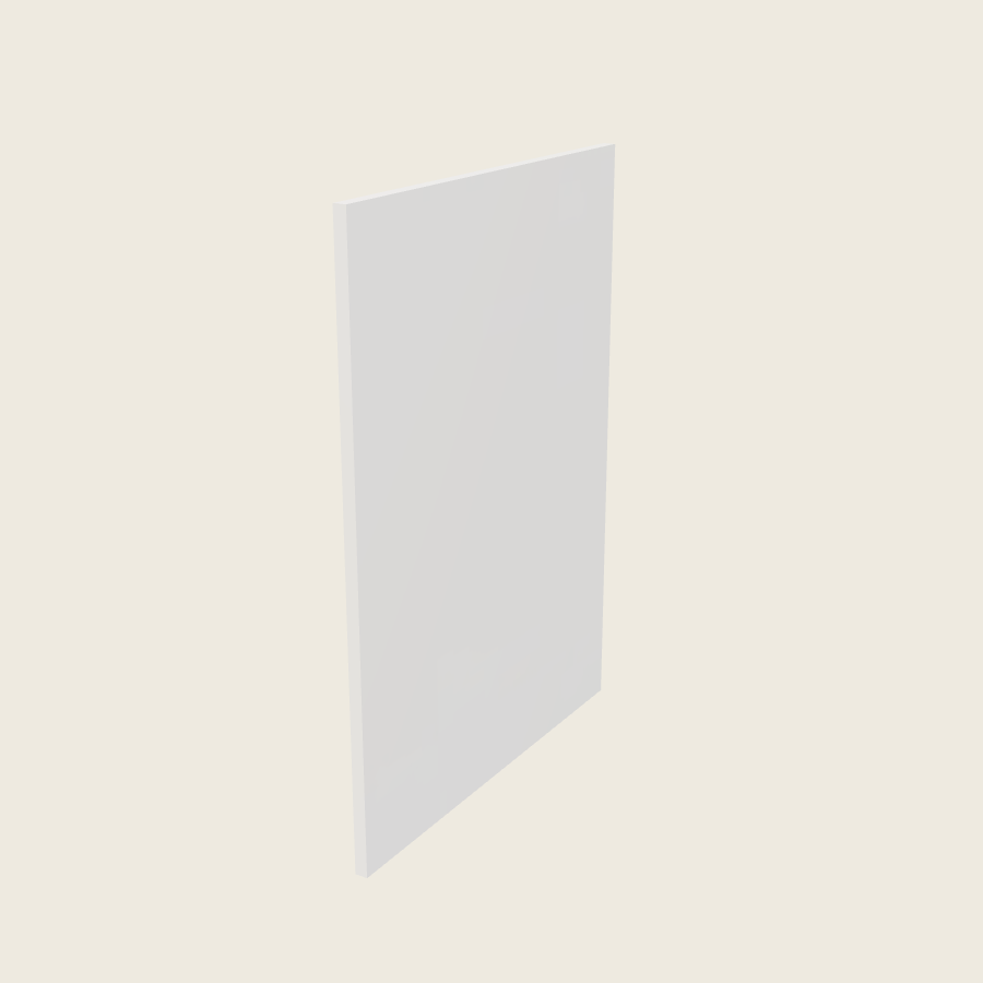 Palermo Gloss White Base Overlay Panel - BEP2535 — 2020 catalog rendering; finish and installed options are illustrative