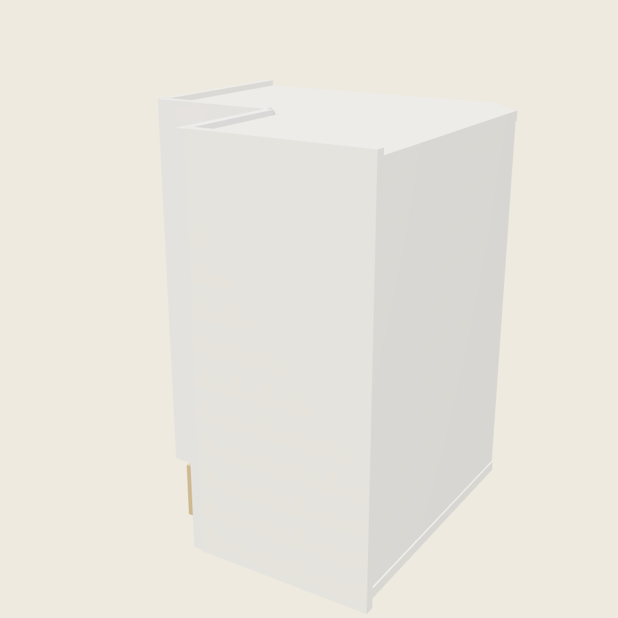 Palermo Gloss White Wall Easy Reach Cabinet - WER2430 — 2020 catalog rendering; left-hand arrangement shown; finish and installed options are illustrative