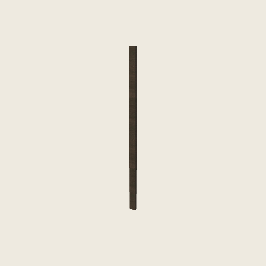 Torino Dark Wood Filler Overlay with Backer - OF384 — 2020 catalog rendering; finish and installed options are illustrative