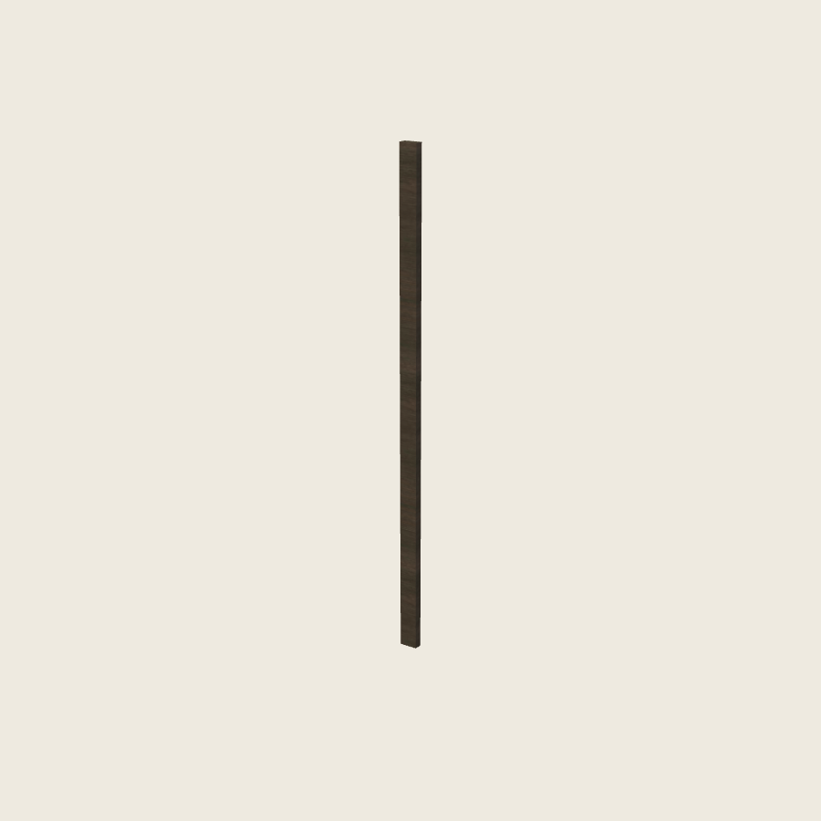 Torino Dark Wood Filler Overlay with Backer - OF389 — 2020 catalog rendering; finish and installed options are illustrative