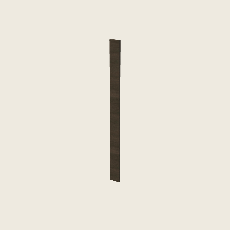 Torino Dark Wood Filler Overlay with Backer - OF689 — 2020 catalog rendering; finish and installed options are illustrative