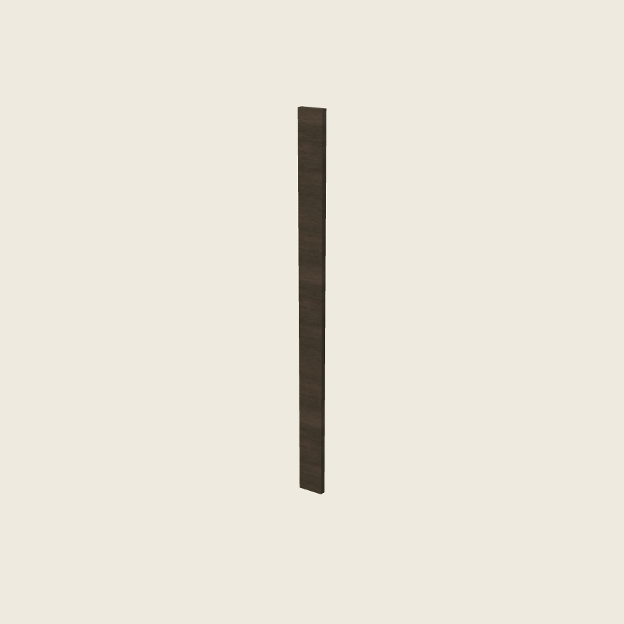 Torino Dark Wood Filler Overlay with Backer - OF694 — 2020 catalog rendering; finish and installed options are illustrative