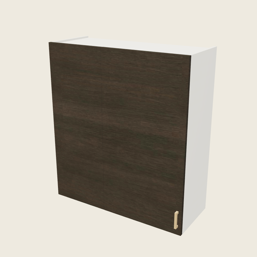 Torino Dark Wood Wall Blind Corner Cabinet - WBC36/3940 — 2020 catalog rendering; left-hand arrangement shown; finish and installed options are illustrative