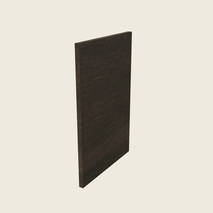 Torino Dark Wood Wall Overlay Panel - WEP1523 — 2020 catalog rendering; finish and installed options are illustrative