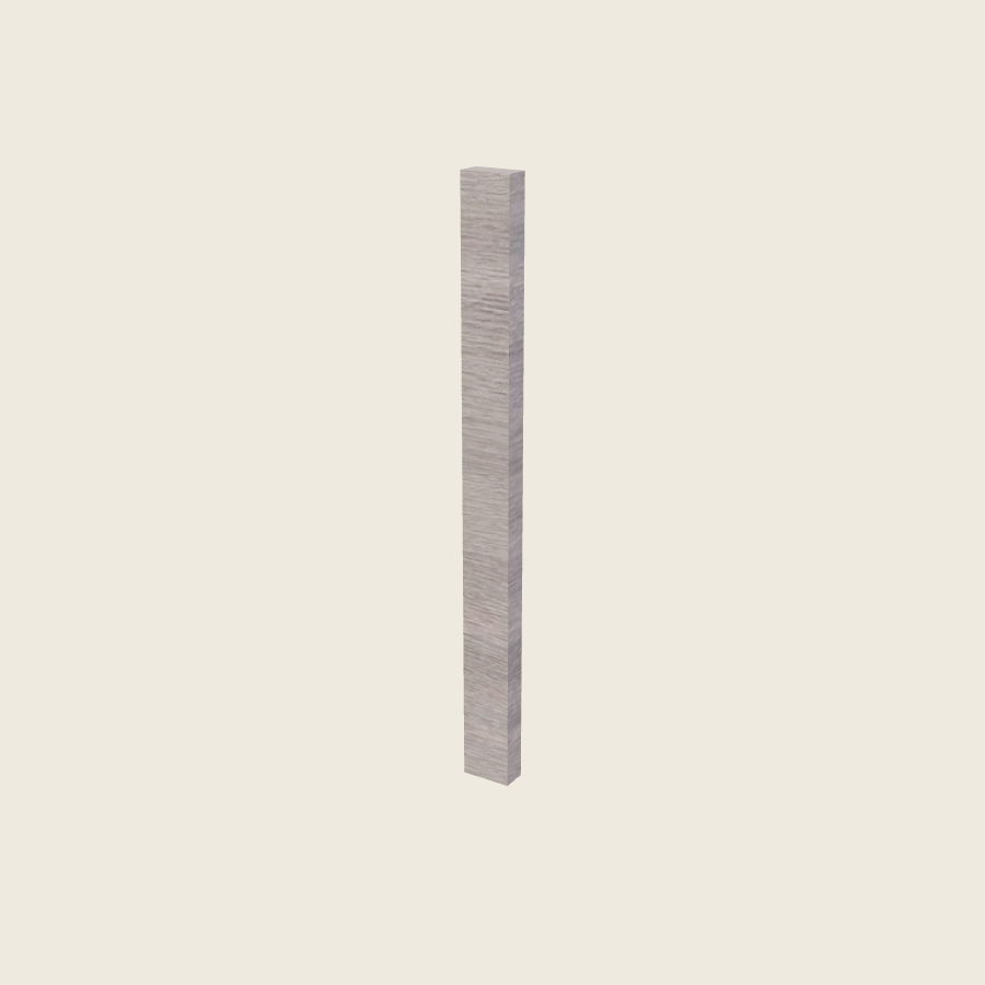 Torino Gray Wood Filler Overlay with Backer - OF335 — 2020 catalog rendering; finish and installed options are illustrative