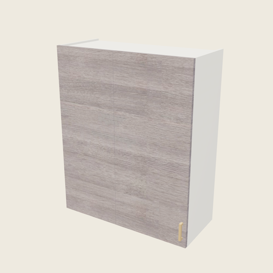 Torino Gray Wood Wall Blind Corner Cabinet - WBC33/3640 — 2020 catalog rendering; left-hand arrangement shown; finish and installed options are illustrative