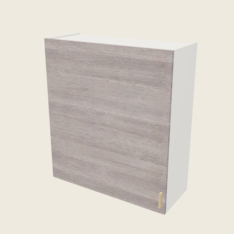 Torino Gray Wood Wall Blind Corner Cabinet - WBC36/3940 — 2020 catalog rendering; left-hand arrangement shown; finish and installed options are illustrative