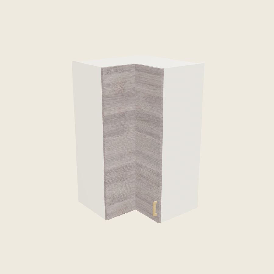 Torino Gray Wood Wall Easy Reach Cabinet - WER2440 — 2020 catalog rendering; left-hand arrangement shown; finish and installed options are illustrative