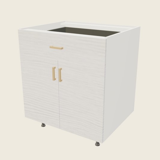 Torino White Pine B30 base cabinet — 2020 catalog rendering