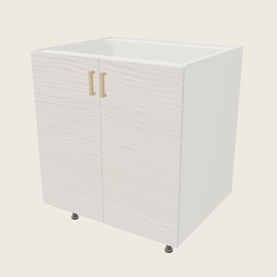 Torino White Pine Full Height Two Door Base - B30FH — 2020 catalog rendering; finish and installed options are illustrative