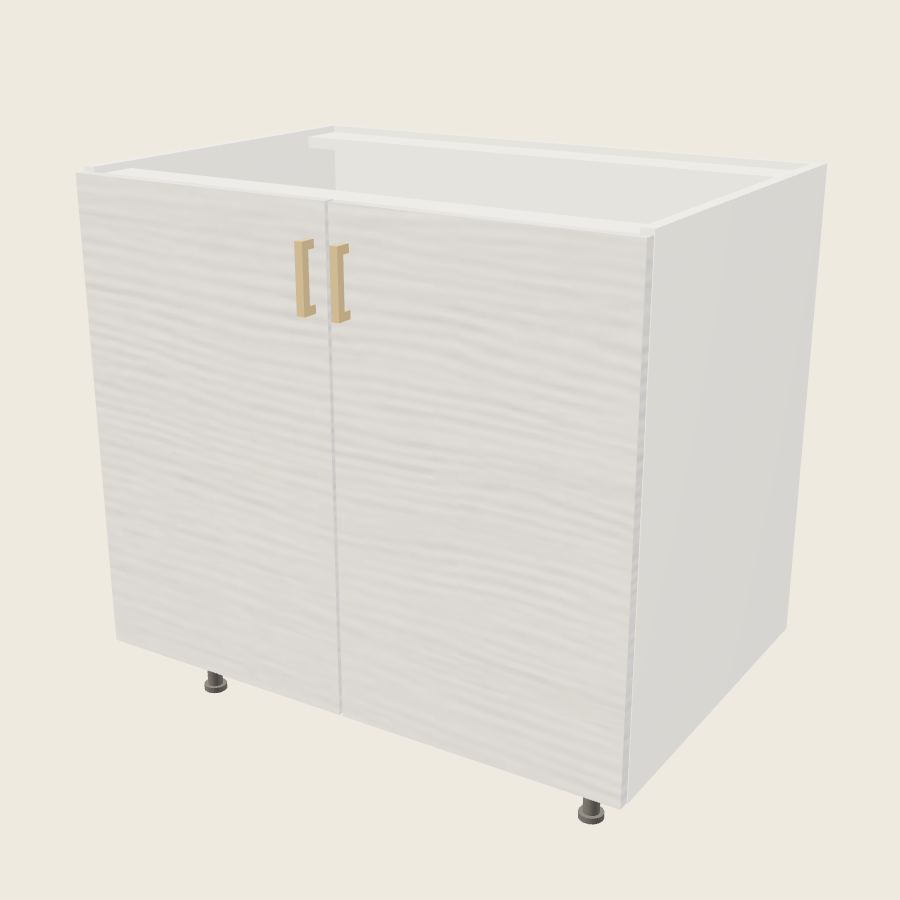 Torino White Pine Full Height Two Door Base - B36FH — 2020 catalog rendering; finish and installed options are illustrative