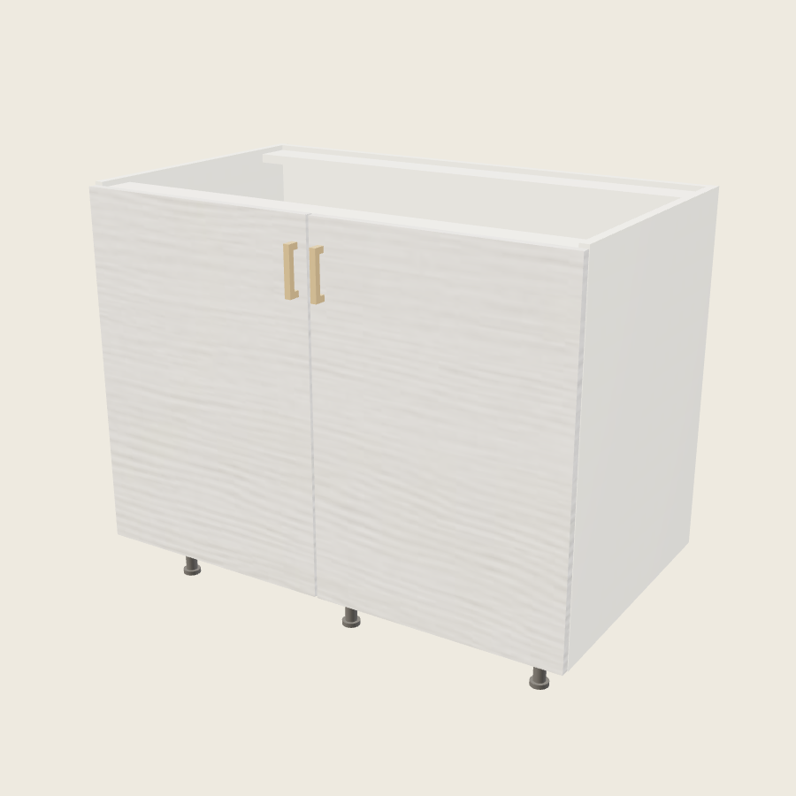 Torino White Pine Full Height Two Door Base - B42FH — 2020 catalog rendering; finish and installed options are illustrative