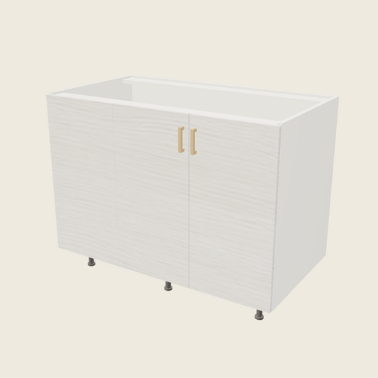 Torino White Pine Double Door Blind Base Corner Cabinet - BBC52/55FH — 2020 catalog rendering; left-hand arrangement shown; finish and installed options are illustrative