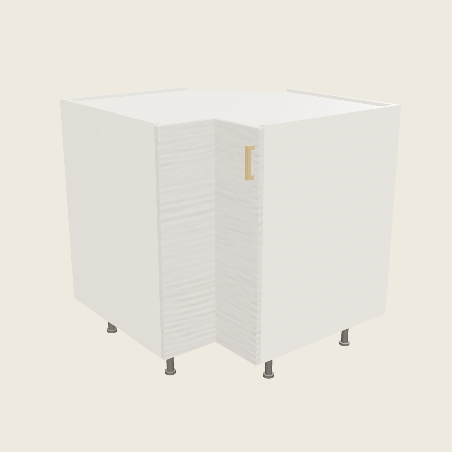 Torino White Pine Base Easy Reach Cabinet - BER33 — 2020 catalog rendering; left-hand arrangement shown; finish and installed options are illustrative