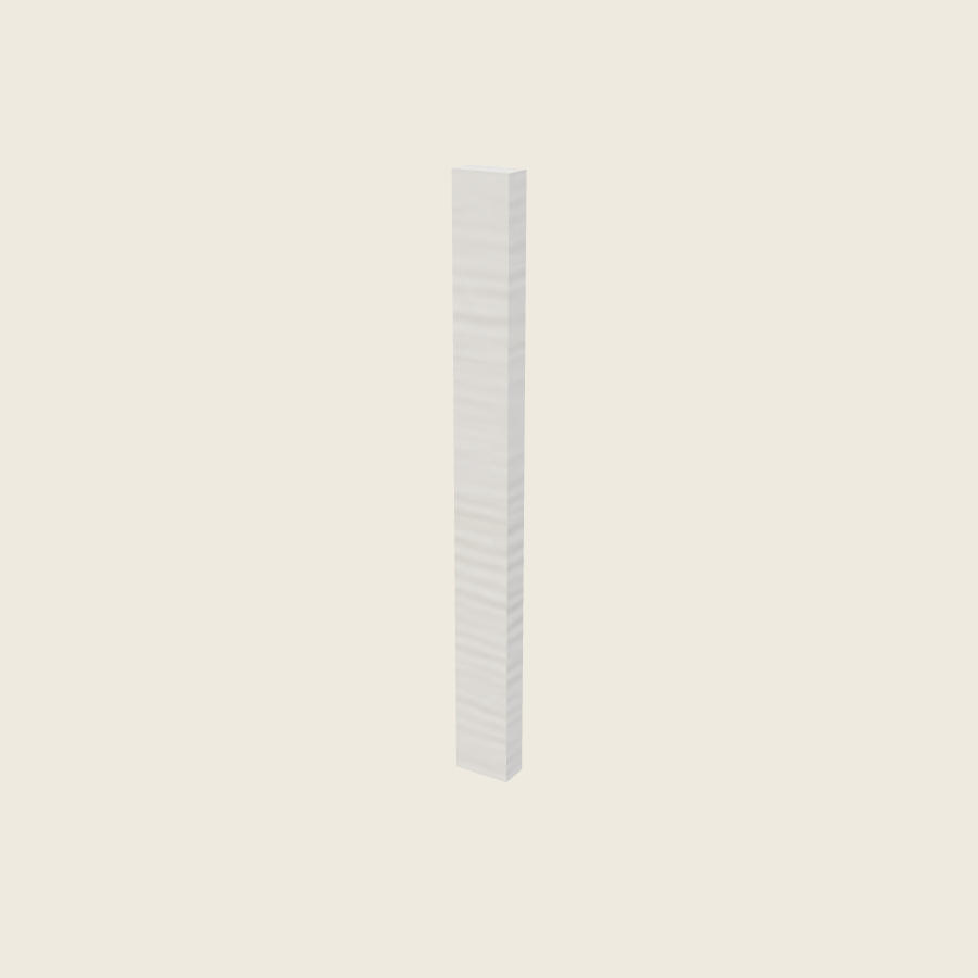 Torino White Pine Filler Overlay with Backer - OF330 — 2020 catalog rendering; finish and installed options are illustrative