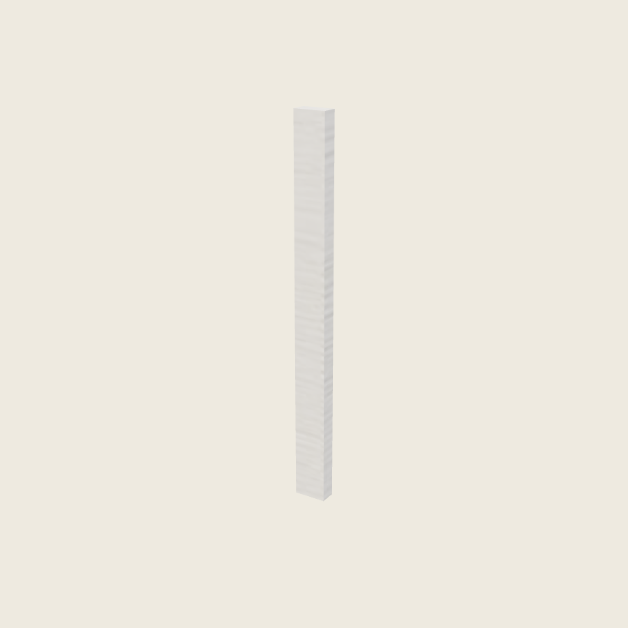 Torino White Pine Filler Overlay with Backer - OF335 — 2020 catalog rendering; finish and installed options are illustrative