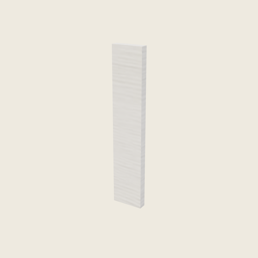 Torino White Pine Filler Overlay with Backer - OF630 — 2020 catalog rendering; finish and installed options are illustrative