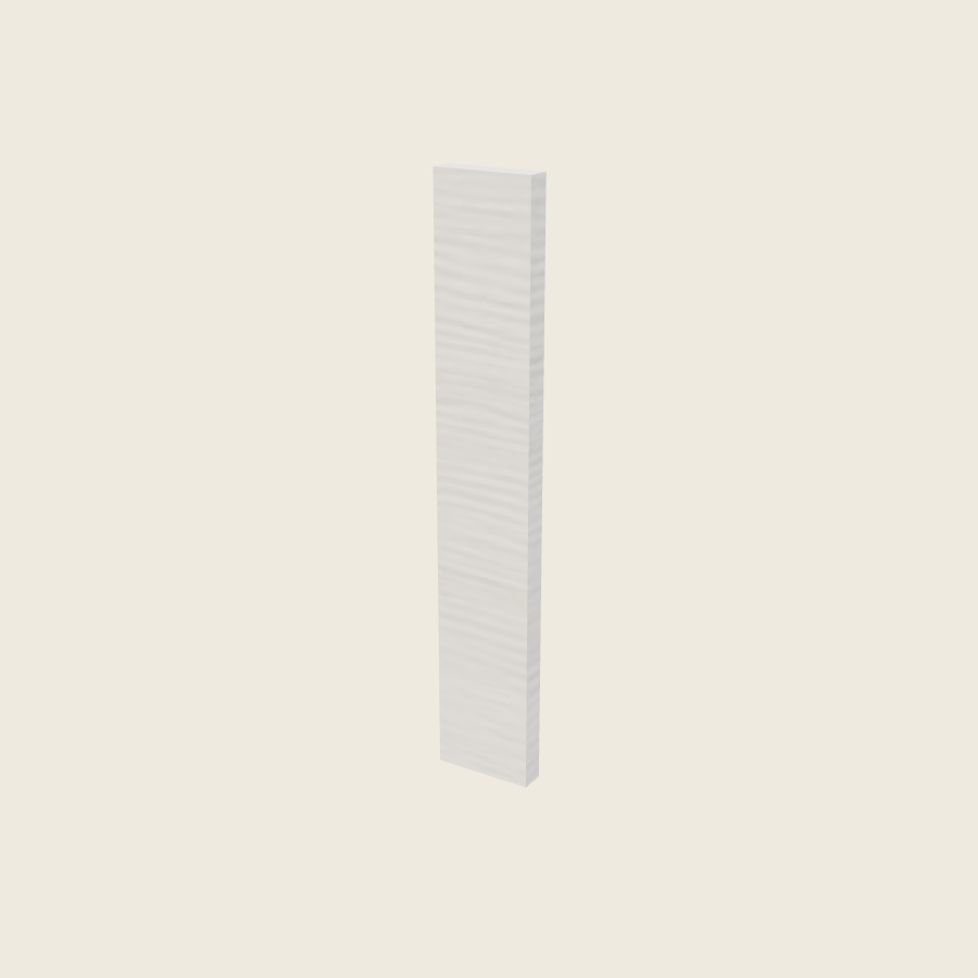 Torino White Pine Filler Overlay with Backer - OF635 — 2020 catalog rendering; finish and installed options are illustrative