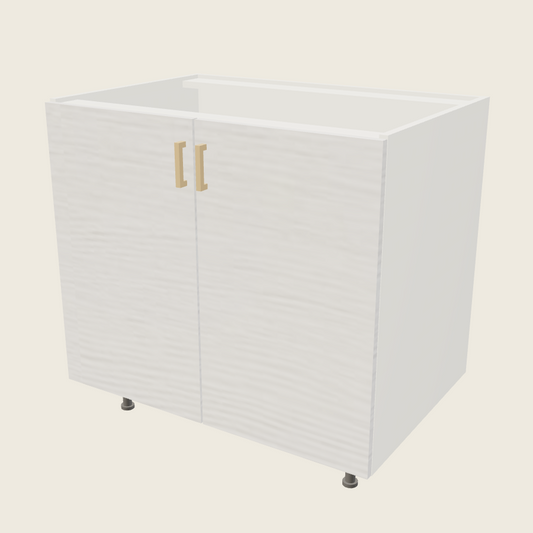 Torino White Pine Full Height Double Door Sink Base - SB36FH — 2020 catalog rendering; finish and installed options are illustrative