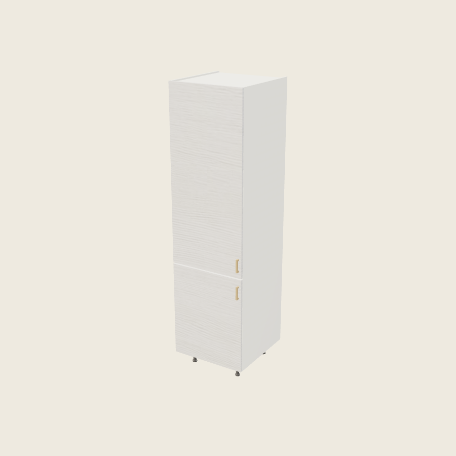 Torino White Pine Tall Utility Cabinet - T2489 — 2020 catalog rendering; left-hand arrangement shown; finish and installed options are illustrative