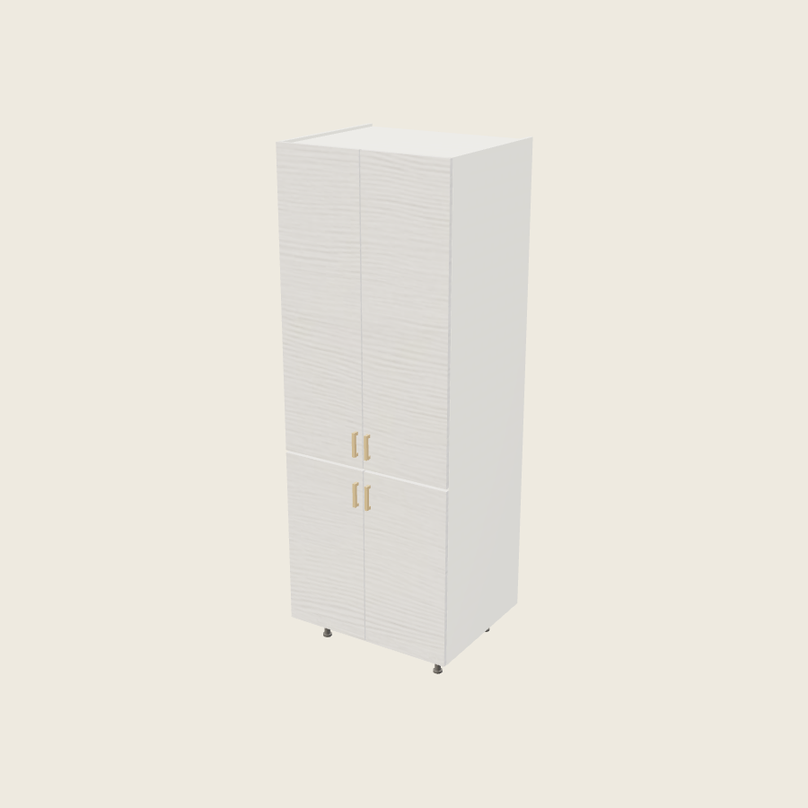 Torino White Pine Tall Utility Cabinet - T3084 — 2020 catalog rendering; finish and installed options are illustrative