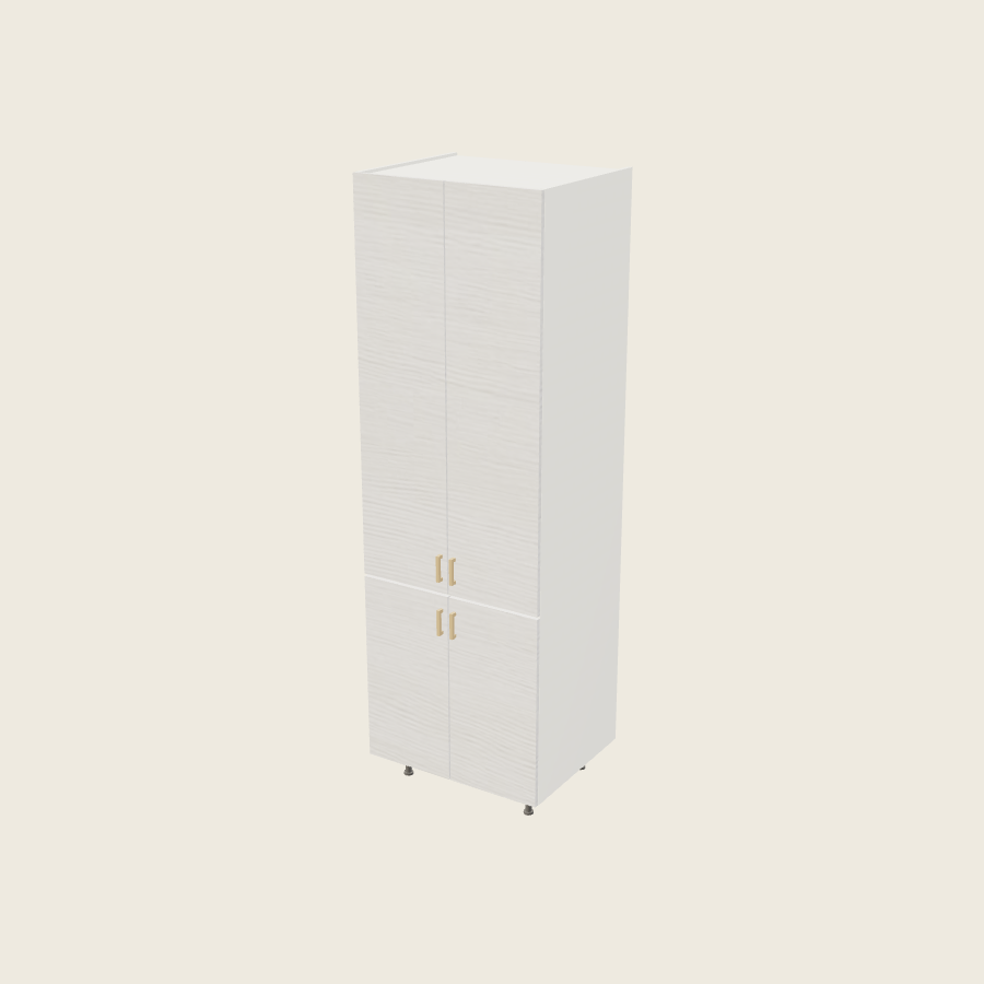 Torino White Pine Tall Utility Cabinet - T3094 — 2020 catalog rendering; finish and installed options are illustrative