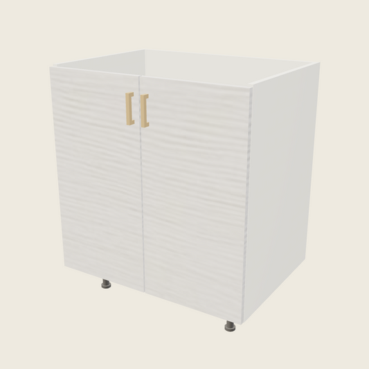 Torino White Pine Double Door Vanity Sink Base - VSB30FH — 2020 catalog rendering; finish and installed options are illustrative