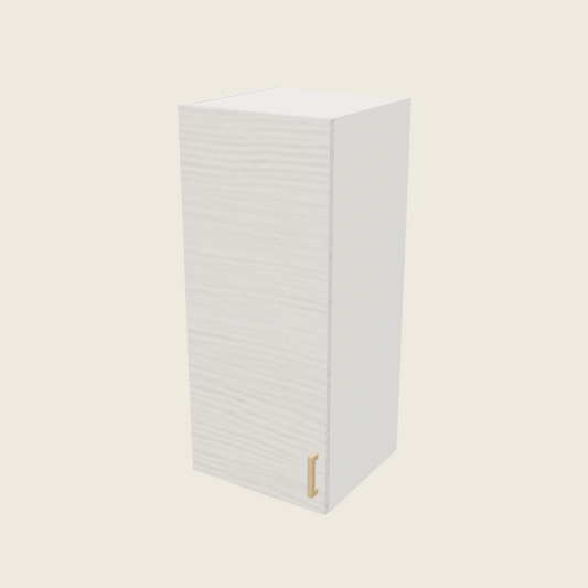 Torino White Pine Single Door Wall Cabinet - W1535 — 2020 catalog rendering; left-hand arrangement shown; finish and installed options are illustrative