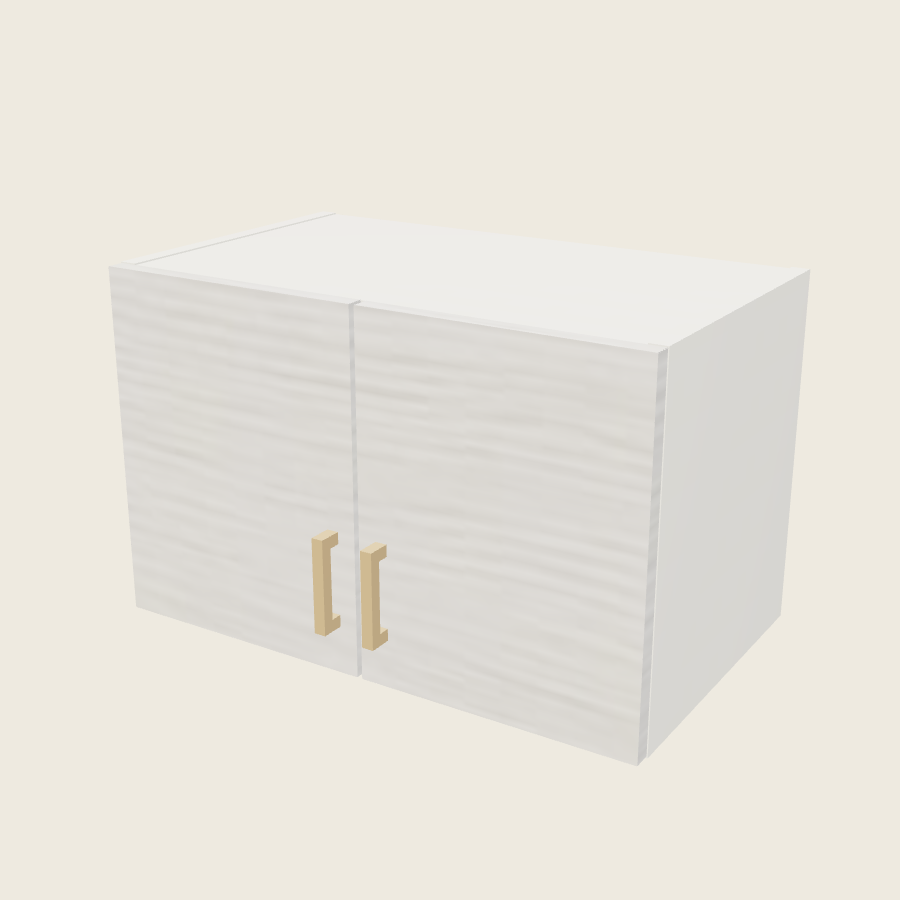 Torino White Pine Double Door Wall Cabinet - W2415 — 2020 catalog rendering; finish and installed options are illustrative