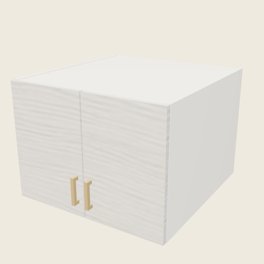 Torino White Pine Double Door Wall Cabinet - W241824 — 2020 catalog rendering; finish and installed options are illustrative