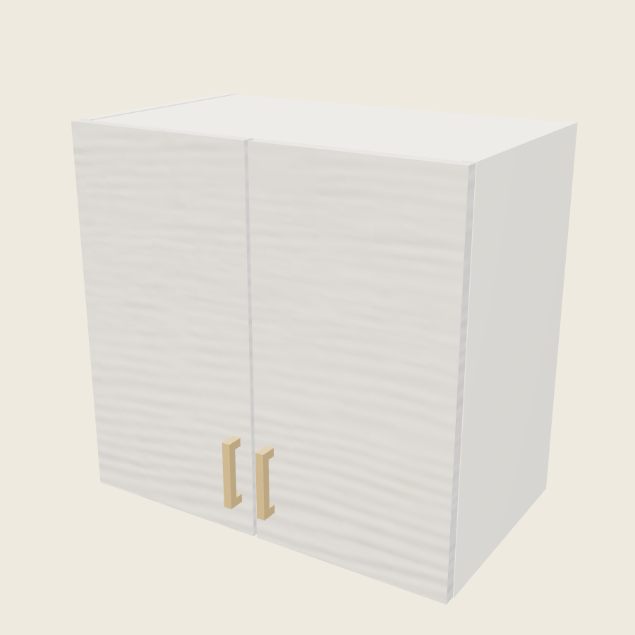 Torino White Pine Double Door Wall Cabinet - W2423 — 2020 catalog rendering; finish and installed options are illustrative