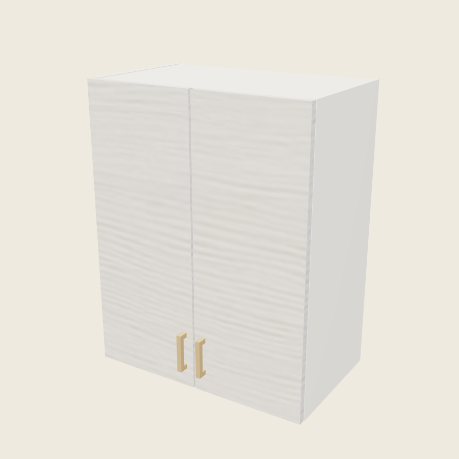Torino White Pine Double Door Wall Cabinet - W2430 — 2020 catalog rendering; finish and installed options are illustrative