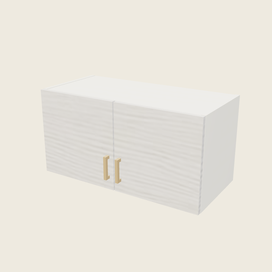 Torino White Pine Double Door Wall Cabinet - W3015 — 2020 catalog rendering; finish and installed options are illustrative
