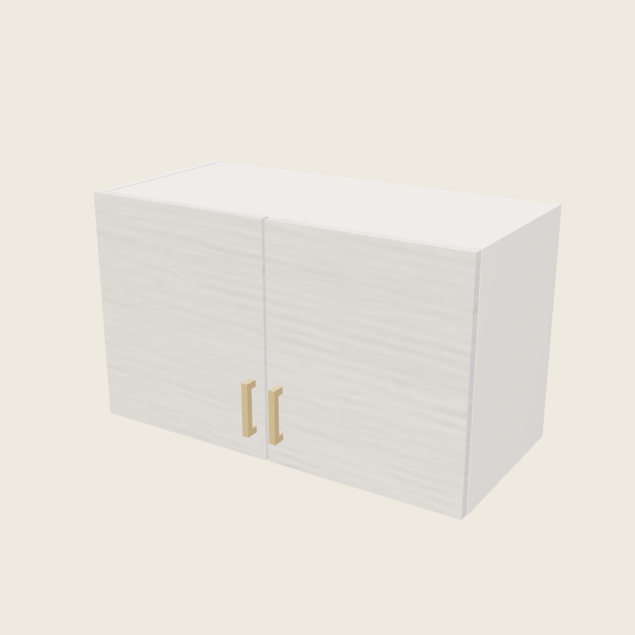 Torino White Pine Double Door Wall Cabinet - W3018 — 2020 catalog rendering; finish and installed options are illustrative