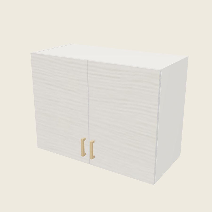 Torino White Pine Double Door Wall Cabinet - W3023 — 2020 catalog rendering; finish and installed options are illustrative