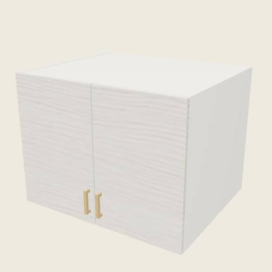 Torino White Pine Double Door Wall Cabinet - W302324 — 2020 catalog rendering; finish and installed options are illustrative
