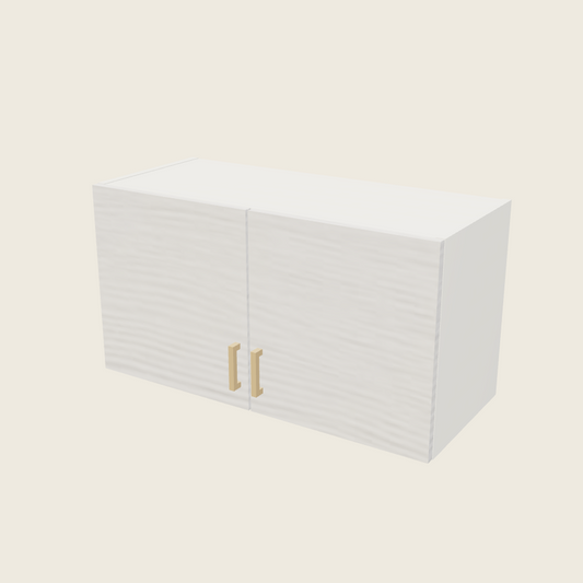 Torino White Pine Double Door Wall Cabinet - W3318 — 2020 catalog rendering; finish and installed options are illustrative
