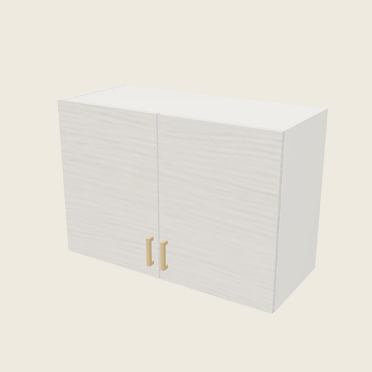 Torino White Pine Double Door Wall Cabinet - W3323 — 2020 catalog rendering; finish and installed options are illustrative