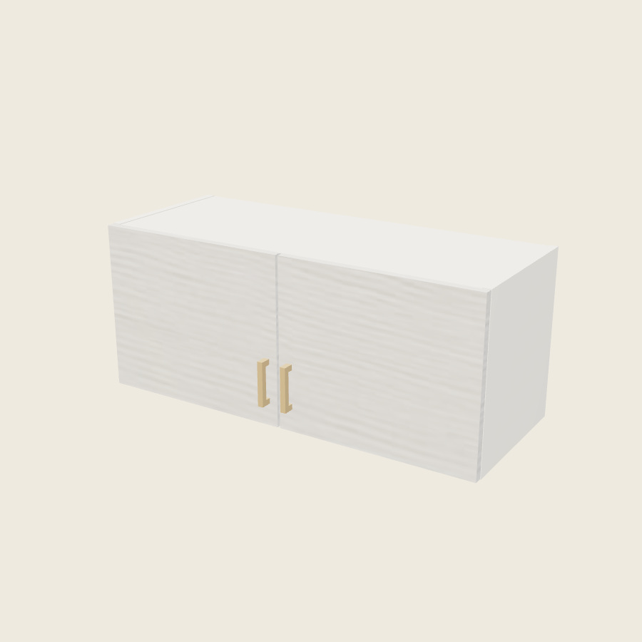 Torino White Pine Double Door Wall Cabinet - W3615 — 2020 catalog rendering; finish and installed options are illustrative