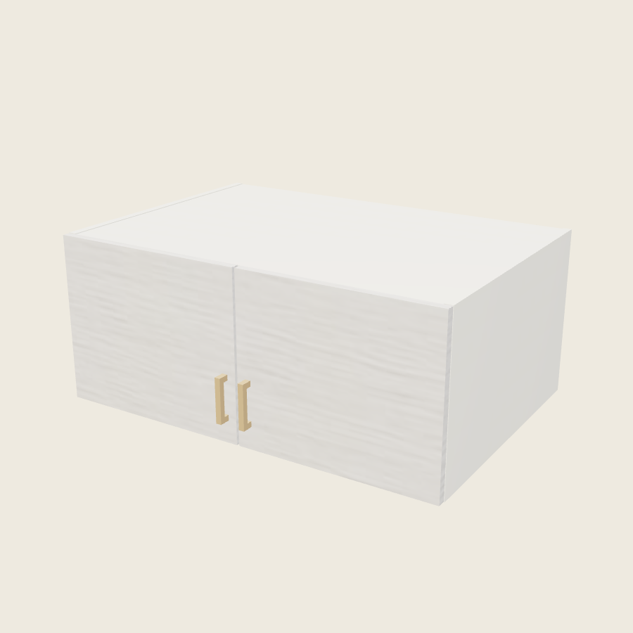Torino White Pine Double Door Wall Cabinet - W361524 — 2020 catalog rendering; finish and installed options are illustrative