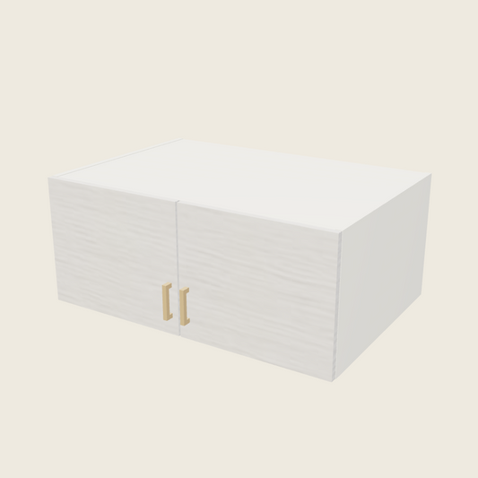 Torino White Pine Double Door Wall Cabinet - W361524 — 2020 catalog rendering; finish and installed options are illustrative