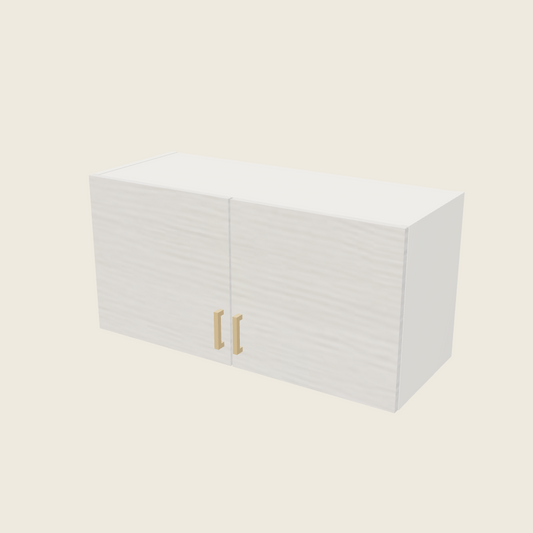 Torino White Pine Double Door Wall Cabinet - W3618 — 2020 catalog rendering; finish and installed options are illustrative