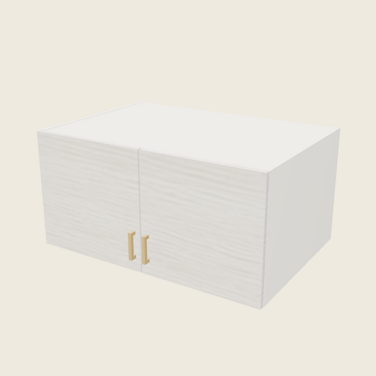Torino White Pine Double Door Wall Cabinet - W361824 — 2020 catalog rendering; finish and installed options are illustrative