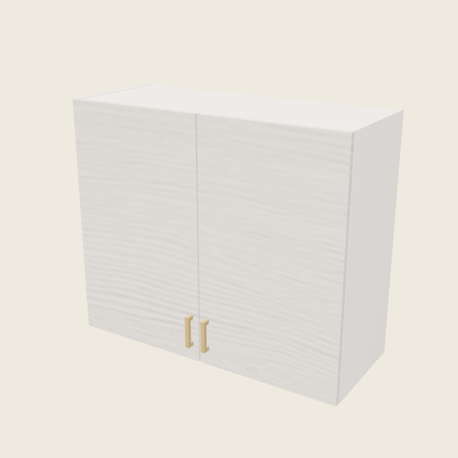 Torino White Pine Double Door Wall Cabinet - W3630 — 2020 catalog rendering; finish and installed options are illustrative
